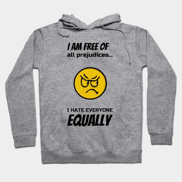 Equality Wht Hoodie by QueenTee